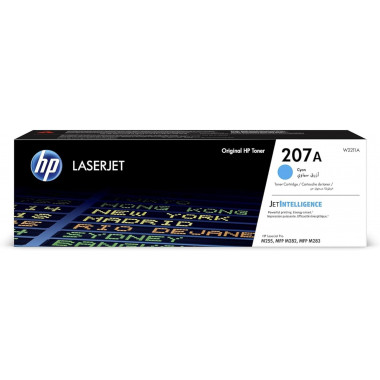 T&oacute;ner Original HP 207A Cian
