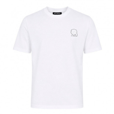 Camiseta Crewneck Kl  755026 563224  KARL LAGERFELD