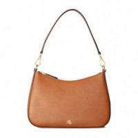 Bolso Danni Mediano de Piel Cruzada  RALPH LAUREN