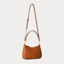 Bolso Danni Mediano de Piel Cruzada  RALPH LAUREN