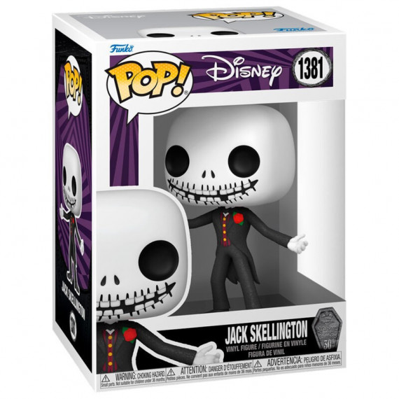 Funko POP Jack con traje formal 30th Disney Pesadillas antes de Navidad 1381
