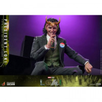 Figura Loki Presidente  HOT TOYS