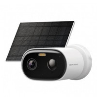 MERCUSYS Camara de Seguridad Exterior Ip Wifi con Panel Solar MC410 Kit