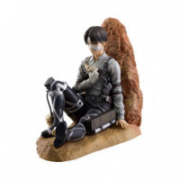 Figura Levi Ataque a los Titanes Ichibansho Battle Of Heaven And Earth Mega Impact  BANPRESTO
