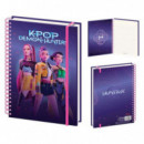Cuaderno Huntrix Kpop Demon Hunters  PYRAMID