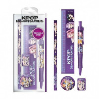 Set de Papelería Huntrix Kpop Demon Hunters  PYRAMID
