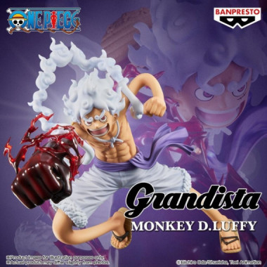 Figura Monkey D Luffy GEAR5 One Piece Grandista  BANPRESTO