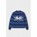 Sudadera YUXUS Aeth "Memories" Crewneck Navy