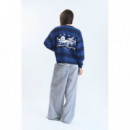 Sudadera YUXUS Aeth "Memories" Crewneck Navy