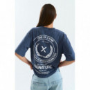 Camisetas Camiseta YUXUS Deepsea "Azure"