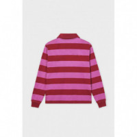 Polos Polo YUXUS Fleur "Memories" Red