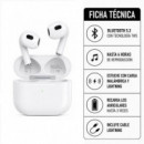 Auriculares Inalámbricos Ata Gen Q4PODS BLUETOOTH Blanco XO