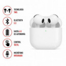 Auriculares Inalámbricos Inteligente Q6PROPODS Blanco XO