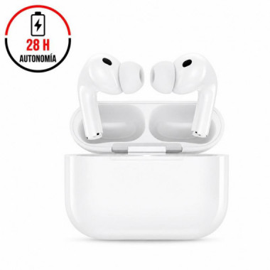 Auriculares Inal&aacute;mbricos Cancelaci&oacute;n de Sonido 8VA Gen Blanco XO