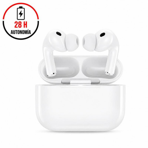 Auriculares Inalámbricos Cancelación de Sonido 8VA Gen Blanco XO