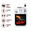 Auriculares Inalámbricos 2DA Gen X46 Inteligentes Tws Blanco XO