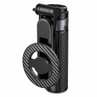 Soporte Selfie Mini Magnético Multifuncional SS25 4 en 1 BLUETOOTH Negro XO