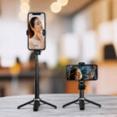 Palo Selfie Mini Multifunción SS29 Pro 4 en 1 BLUETOOTH Negro XO