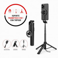 Soporte Magnético para Móvil SS30 con Trípode y Selfie Stick BLUETOOTH XO