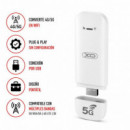 Router Wifi Portatil 3000 Mah TX03 4G/5G para Tarjeta Sim Blanco XO