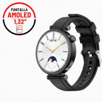 Reloj Inteligente Deportivo GT4 con Pantalla Mini Negro XO