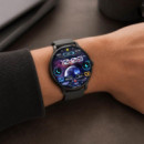 Reloj Inteligente J11 con Pantalla Redondo Magnético Negro XO