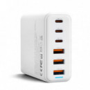 Cargador Rápido 75W con Cable 1.5M Blanco XO