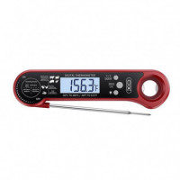 Termómetro para Alimentos Plegable SF04 Rojo -50 ºc a 300 ºc XO
