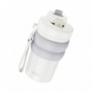 Taza Termica CF39 de Acero Inoxidable 500 Ml Blanca XO