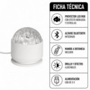 Lampara Proyector Led Aurora y Ondas de Agua OZ17 Blanco XO