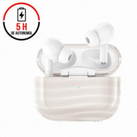 Auriculares Inalámbricos G38 BLUETOOTH Cancelación de Sonido Tws Beige XO