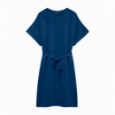 Vestidos Vestido VERO MODA Ella Navy Peony