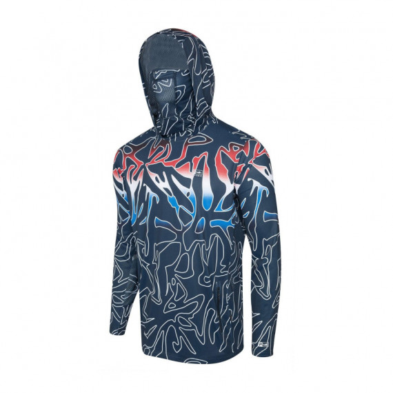 Camiseta Exo Tech con Capucha Lionfish PELAGIC