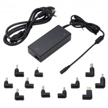 Cargador EWENT Universal Portatil Multitension 90W Automatico