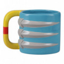 Taza 3D Marvel Garra de Lobezno