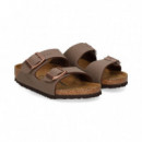 Sandalia 2 Hebillas Marron  BIRKENSTOCK