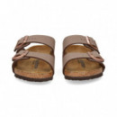 Sandalia 2 Hebillas Marron  BIRKENSTOCK