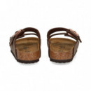 Sandalia 2 Hebillas Marron  BIRKENSTOCK