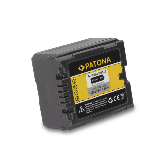 PATONA para Panasonic VW-VBG130