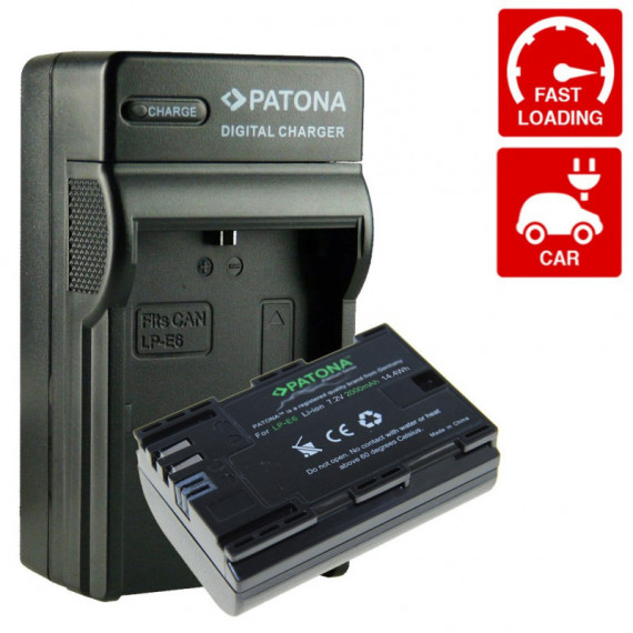 PATONA Charger Lp E-6 - Guanxe Atlantic Marketplace