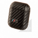BMW Funda AirPods Fibra Carbono Negro