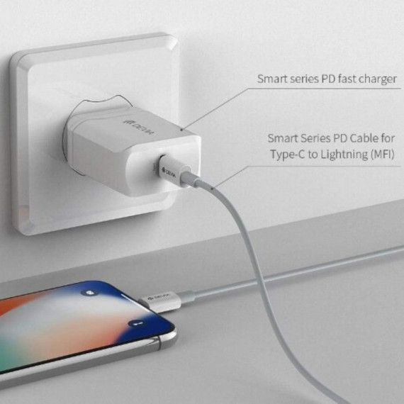 DEVIA Cable Lightning 1 M - Guanxe Atlantic Marketplace