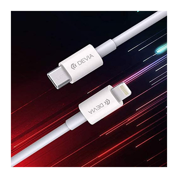 DEVIA Cable Lightning 1 M - Guanxe Atlantic Marketplace