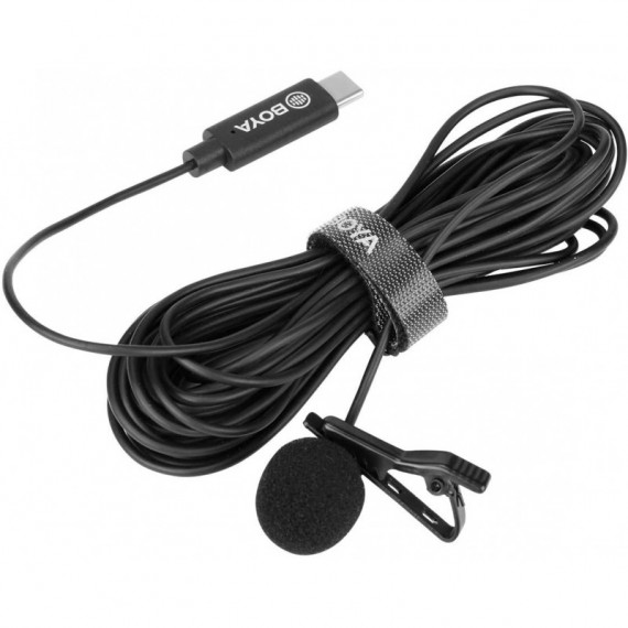 BOYA BY-M3 Micrófono de Solapa Conexión Usb-c