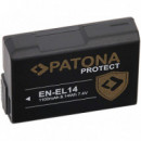 PATONA Protect Battery F. Nikon En-el 14-DECODED 1100MAH 7.4V