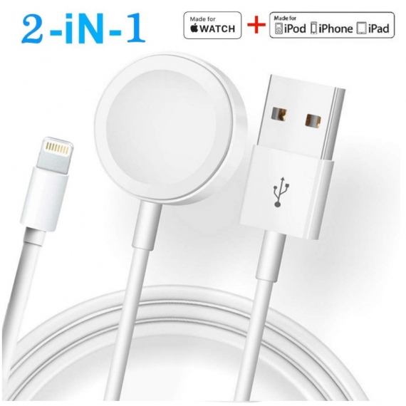 DEVIA Cable Cargador Apple Watch/iphone - Guanxe Atlantic Marketplace