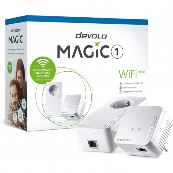 DEVOLO 8567 Magic Mini Starter Kit Wifi 300MBP/S LAN:1200MBP/S