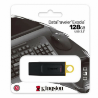 KINGSTON Minidisco Pendrive Exodia Negro USB 3.2 DTX/128GB - Guanxe Atlantic Marketplace