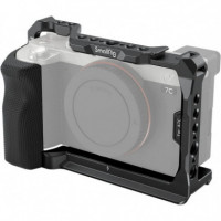 SMALLRIG Cage Jaula con Empuñadura de Silicona para Sony A7C 3212 - Guanxe Atlantic Marketplace