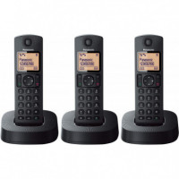 PANASONIC Teléfono Fijo Inalámbrico Trio KX-TGC313SPB - Guanxe Atlantic Marketplace